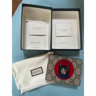 グッチ(Gucci)のGUCCI ミスティックキャット ウォレット (財布)