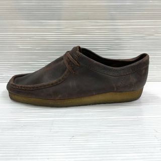 US古着 Clarks ORIGINALS Wallabee クラークス オリジナルズ ワラビー ブーツ レザー サイズ：UK 8 1/2 G  ブラウン 【中古】