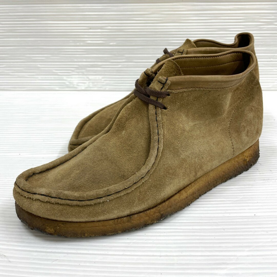 Clarks - US古着 Clarks Wallabee クラークス ワラビー ブーツ スエードレザー サイズ：US 11 1/2 ベージュ