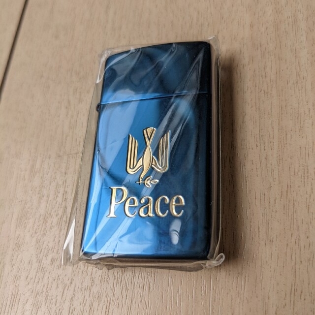 ZIPPO Peace ジッポ ピース ブルーチタン 1999年