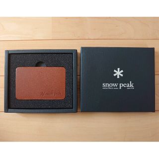 スノーピーク(Snow Peak)の【非売品・新品】 スノーピーク Snow Peak パスケース カードケース(その他)