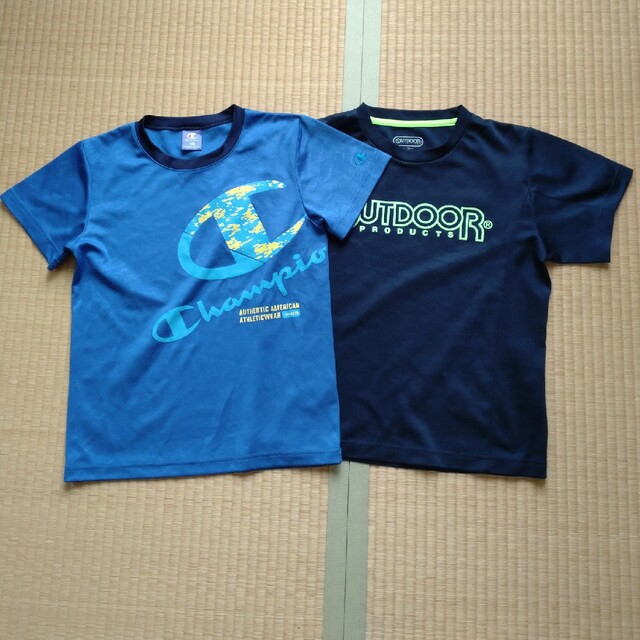 OUTDOOR(アウトドア)のチャンピオン　アウトドア　Tシャツ　150 キッズ/ベビー/マタニティのキッズ服男の子用(90cm~)(Tシャツ/カットソー)の商品写真