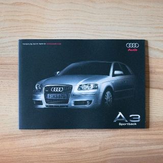 アウディ(AUDI)のAudi A3 Sportback　カタログ(カタログ/マニュアル)