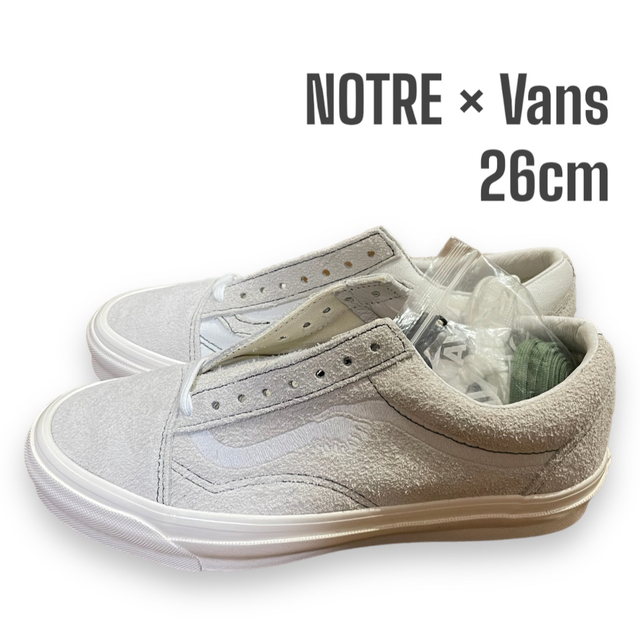 靴/シューズnotre × vans old skool スニーカー