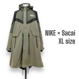 sacai - 新品未使用 最安値 サカイナイキトレンチコートLの通販｜ラクマ