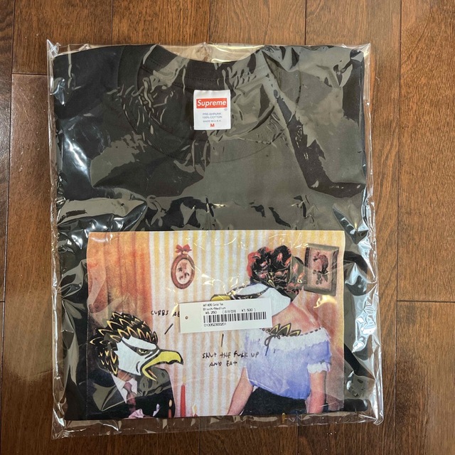 Supreme アンタイヒーローコラボTee Tシャツ　半袖Tシャツ BLACK