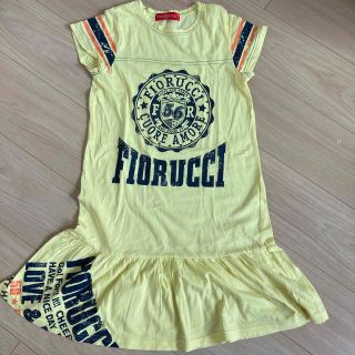 フィオルッチ(Fiorucci)のFIORUCCIワンピース　イエロー(ワンピース)