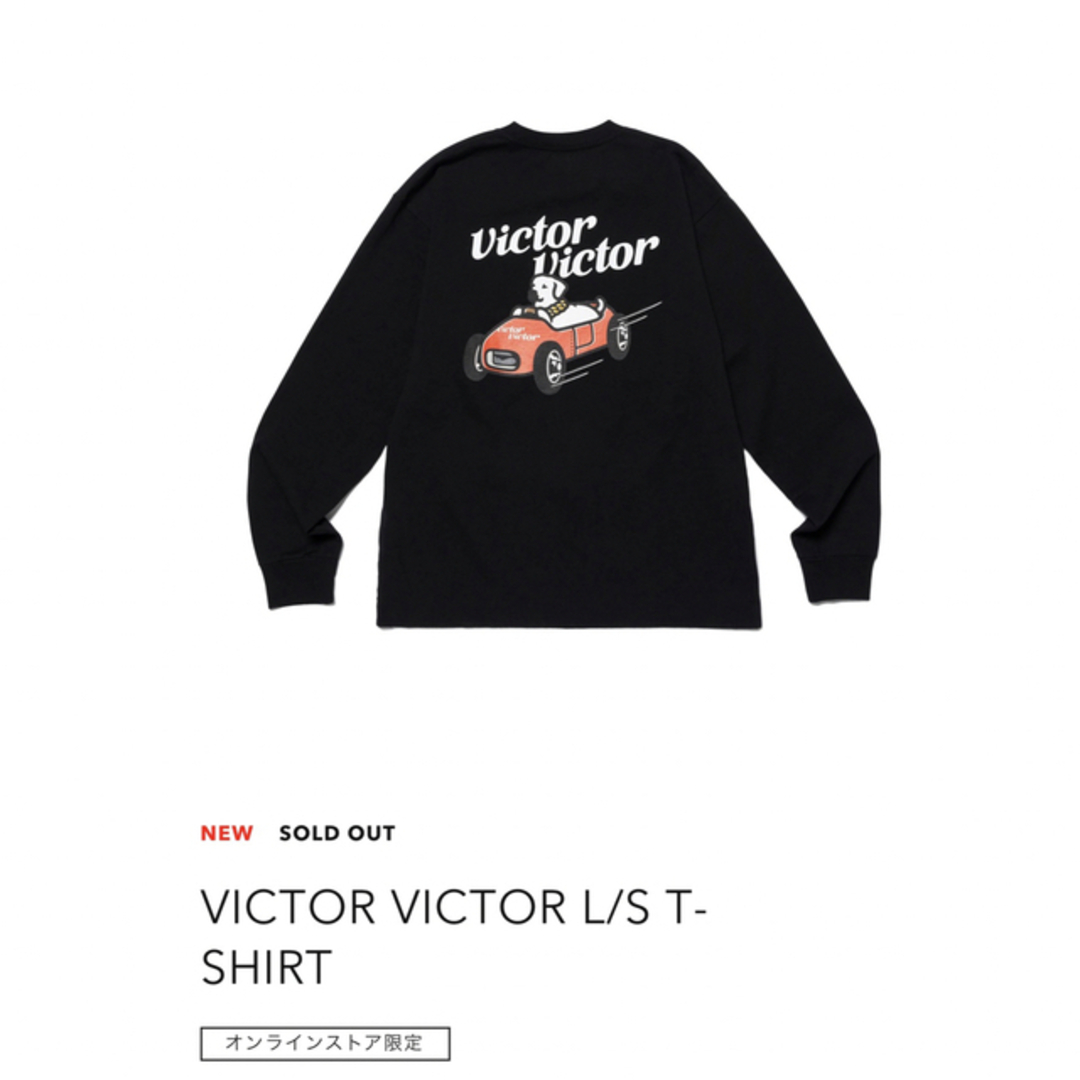 HUMAN MADE  VICTOR VICTOR L/S T-SHIRT  L