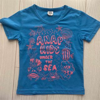 アナップキッズ(ANAP Kids)のANAPKIDS Tシャツ青110cm(Tシャツ/カットソー)