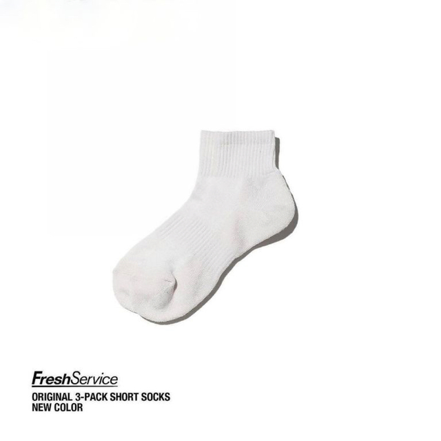 1LDK SELECT(ワンエルディーケーセレクト)の【新品】FreshService ORIGINAL SOCKS【3足】ソックス メンズのレッグウェア(ソックス)の商品写真