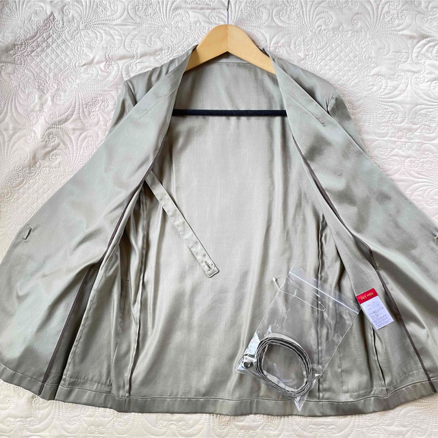 洗えるデプレシャツジャケットベルト付2wayセオリーユナイテッド
