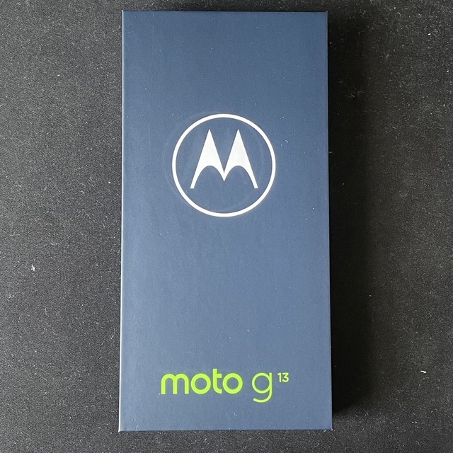 【新品・未使用】モトローラ moto g13 SIMフリー　ラベンダーブルー