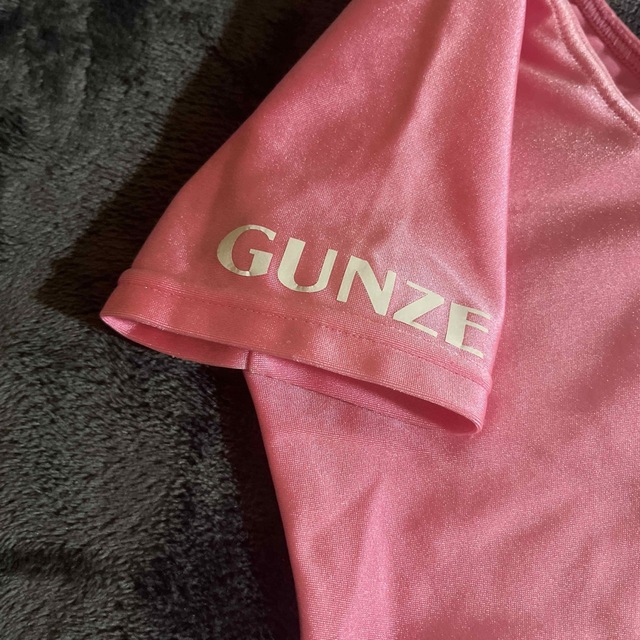 GUNZE(グンゼ)のレオタード　練習着　GUNZE ピンク スポーツ/アウトドアのスポーツ/アウトドア その他(ダンス/バレエ)の商品写真