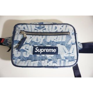 シュプリーム(Supreme)の極美品22SS Supremeシュプリーム デニム ウエスト バッグ501N▲(ウエストポーチ)