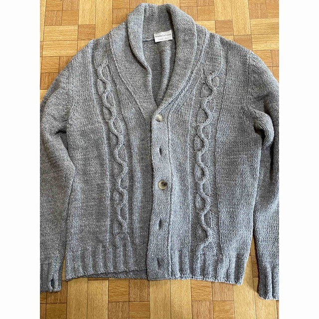 Settefili Cashmere 三者混ショールカラーカーディガン スピード発送