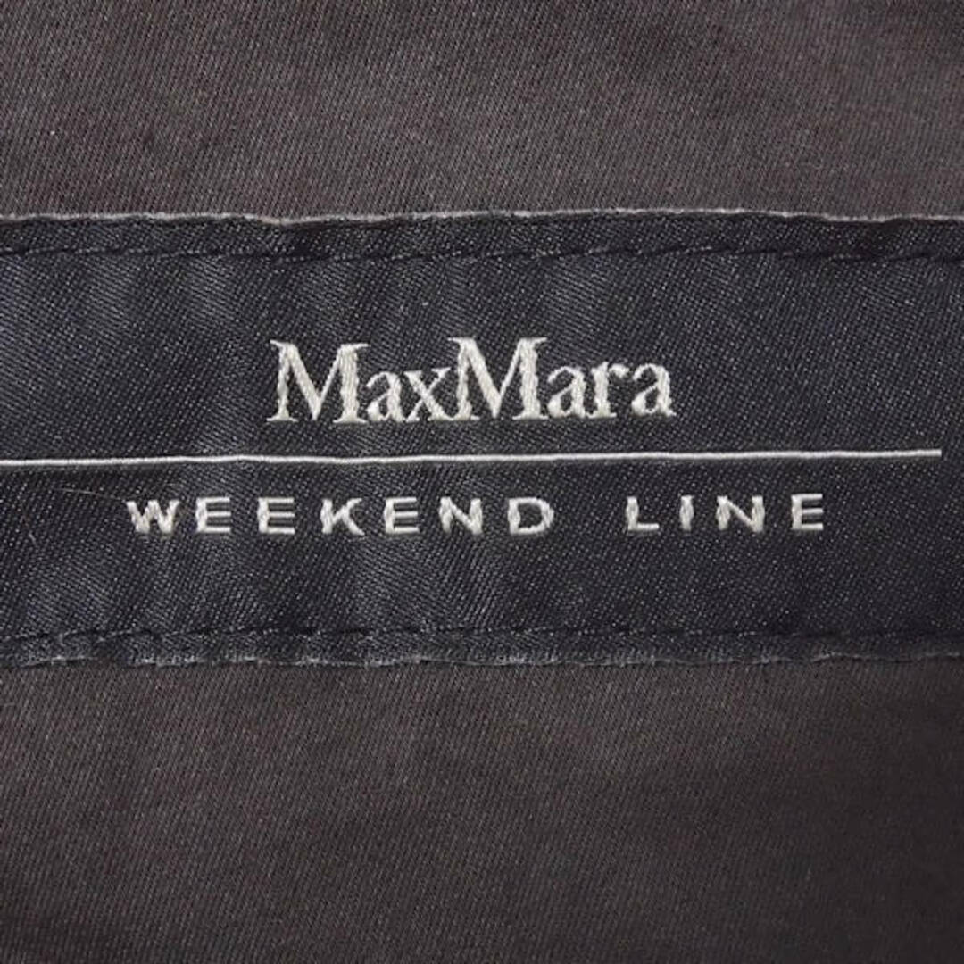 Max Mara(マックスマーラ)のmaxmaraWEEKEND マックスマーラ ジャケット ブラウン 40 M コットン他 レディース AY3557A44  レディースのジャケット/アウター(ロングコート)の商品写真