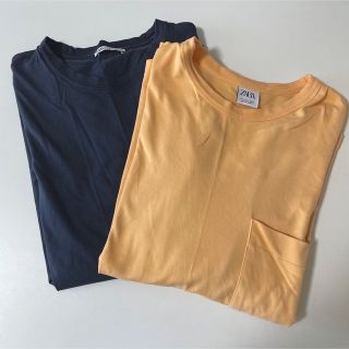 ザラ(ZARA)のZARA ザラ メンズTシャツ2点セット☆(Tシャツ/カットソー(半袖/袖なし))