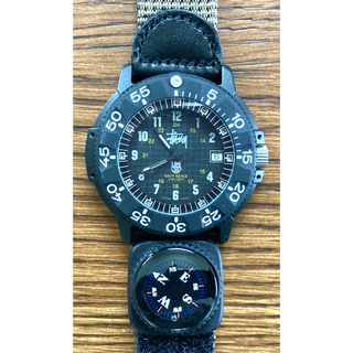 ルミノックス(Luminox)のLUMINOX×STUSSY  限定 Navy Seals 極美品　(腕時計(アナログ))