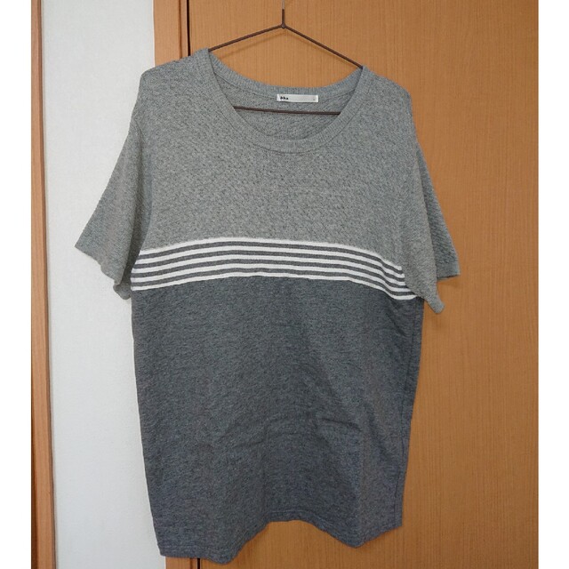 ikka(イッカ)のikka ニットTシャツ メンズ メンズのトップス(Tシャツ/カットソー(半袖/袖なし))の商品写真