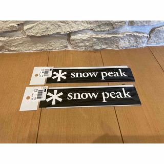 スノーピーク(Snow Peak)のスノーピーク　ロゴステッカー　アスタリスク S  2枚セット(その他)