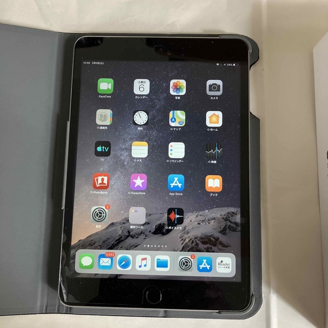 Apple(アップル)の中古美品アップル iPad mini 3 WiFi 16GB スペースグレイ スマホ/家電/カメラのPC/タブレット(タブレット)の商品写真