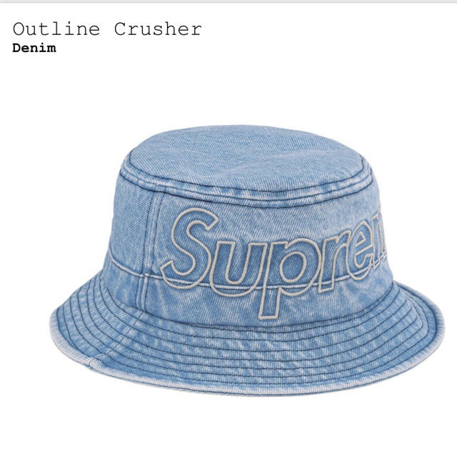 Supreme(シュプリーム)のSupreme Outline Crusher メンズの帽子(キャップ)の商品写真