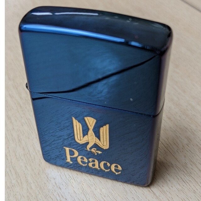 Peace　ブルーチタン　ジッポー　zippo