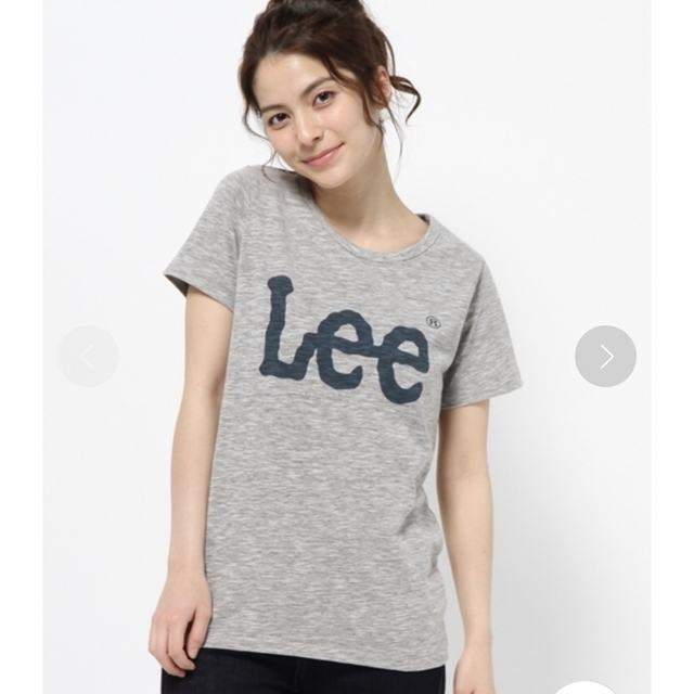 Lee(リー)の【2〜3度着用】Lee別注ロゴTシャツ レディースのトップス(Tシャツ(半袖/袖なし))の商品写真