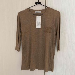 マックスマーラ(Max Mara)のマックスマーラ　ビスコースジャージーTシャツ　未使用(Tシャツ(半袖/袖なし))