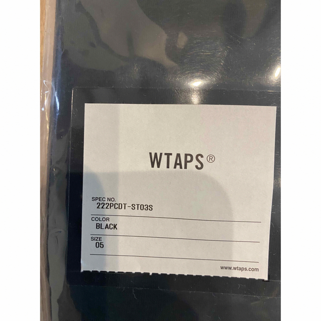 Tシャツ/カットソー(半袖/袖なし)WTAPS スポットTシャツ ブラック　XXLサイズ　ダブルタップス