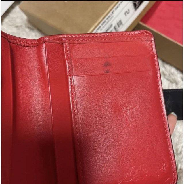 Paloma Mini Wallet ルブタン　ミニ財布　二つ折り財布