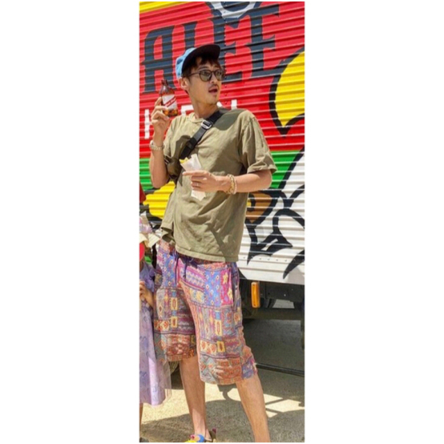 supreme Patchwork Knit Short mサイズ - ショートパンツ
