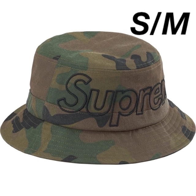 Supreme Outline Crusher ウッドランドカモ SM新品未使用