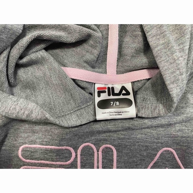 FILA(フィラ)のFILAパーカーロンT 130〜140 キッズ/ベビー/マタニティのキッズ服女の子用(90cm~)(Tシャツ/カットソー)の商品写真