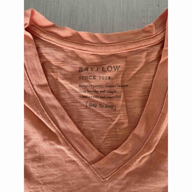 BAYFLOW(ベイフロー)のBAY FLOW Vネック半袖Tシャツ メンズのトップス(Tシャツ/カットソー(半袖/袖なし))の商品写真