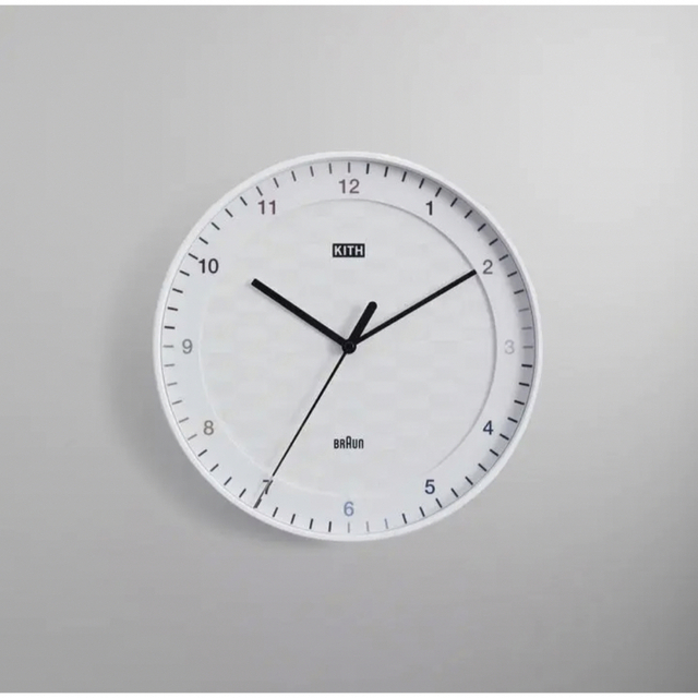 Kith for Braun BC17 Wall Clock / White 経典ブランド 9435円 www
