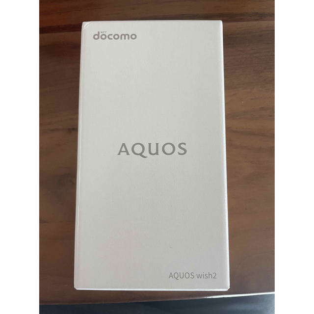 AQUOS wish2 A204SH 未使用に近い　SIMフリー