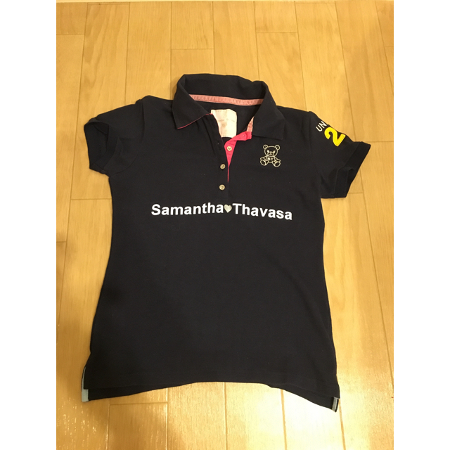 Samantha Thavasa(サマンサタバサ)の美品 サマンサ ゴルフウェア ポロシャツ スポーツ/アウトドアのゴルフ(ウエア)の商品写真