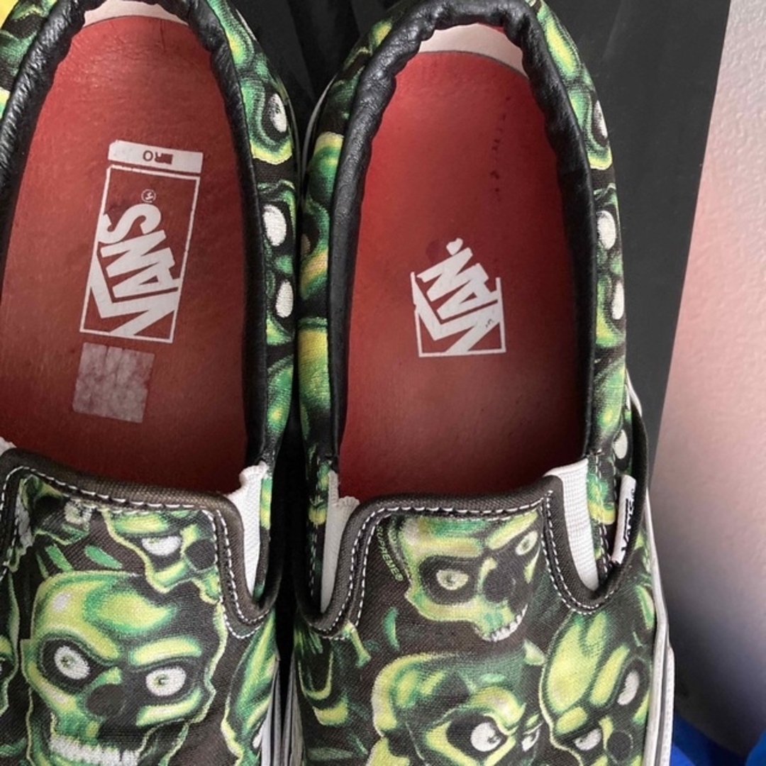 Supreme(シュプリーム)のSupreme × Vans Slip-On Skull Pile  メンズの靴/シューズ(スリッポン/モカシン)の商品写真