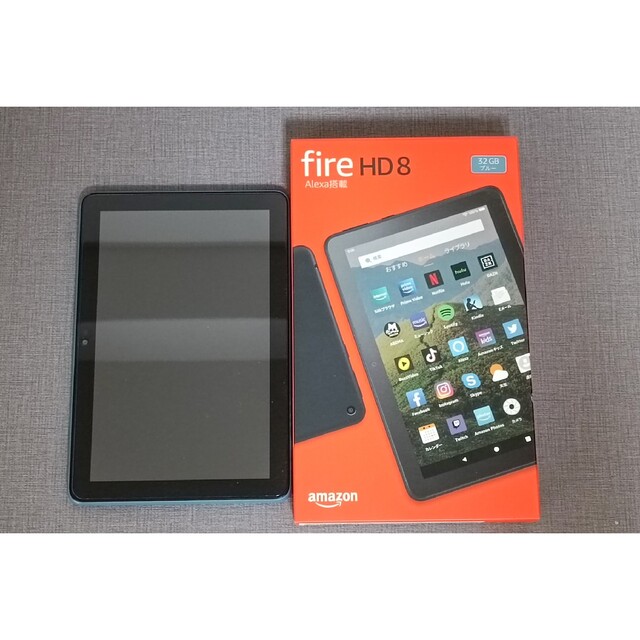 Kindle FireHD8 ブルー 32GB 第10世代PC/タブレット