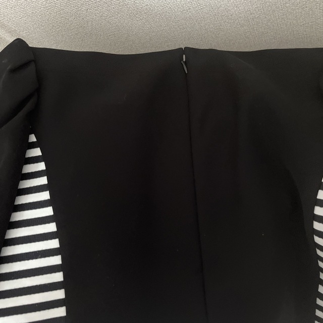BORDERS at BALCONY - HEART NECK TWILL BLOUSE / ハートネックツイル