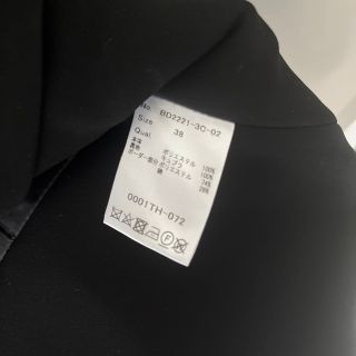 BORDERS at BALCONY - HEART NECK TWILL BLOUSE / ハートネックツイル