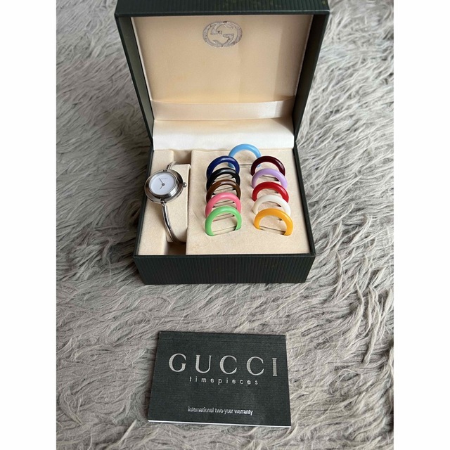 GUCCI チェンジベゼル腕時計セット シルバー 【WEB限定】 www.synple.fr