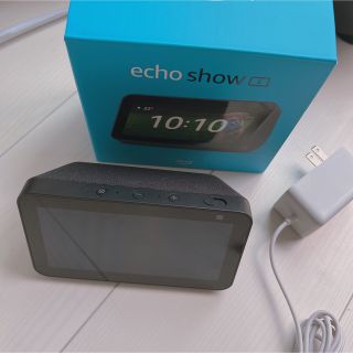 エコー(ECHO)の【美品】Amazon echo show 5 黒(その他)