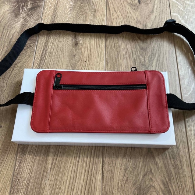 leather waist/shoulder pouch 19SS シュプリーム