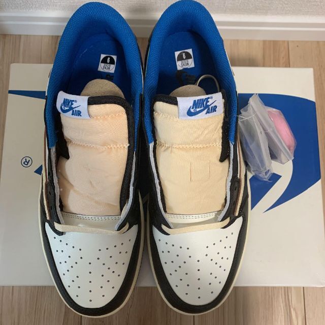 27cm NIKE Travis Scott Air Jordan 1 Low 最安値 restorativetouch.dk