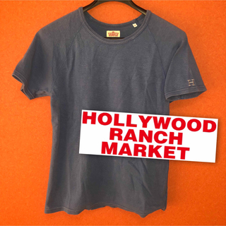 ハリウッドランチマーケット(HOLLYWOOD RANCH MARKET)のHOLLYWOOD RANCH MARKET■トップス/半袖/ブルー/4(Tシャツ/カットソー(半袖/袖なし))