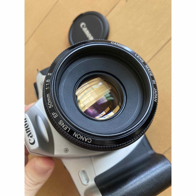 canon キャノンフィルムカメラeos kiss iii 50mmレンズセット 【サイズ