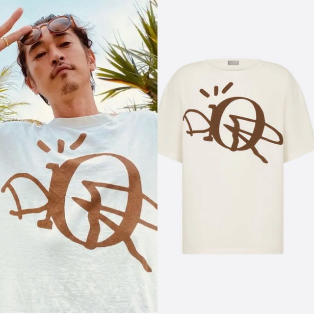 正規 22AW DIOR ディオール カクタスジャック Tシャツ