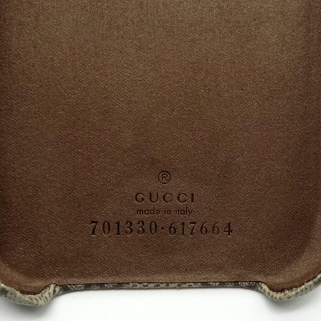 Gucci - グッチ オフィディア iPhone 13 ケース GGスプリーム ベージュ 